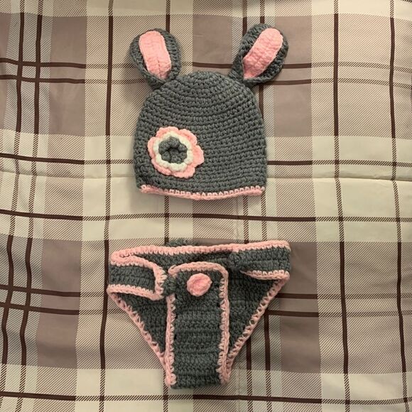 Bunny Newborn Outfit   - Picture 1 of 2